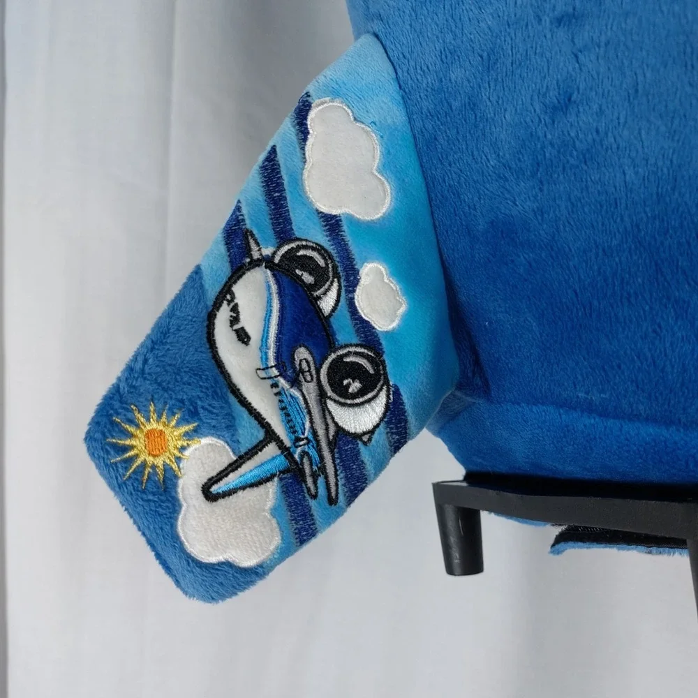 Boeing Airplane Kids Childs Rolling Carrying Case‎ Backpack Retractable Handle
